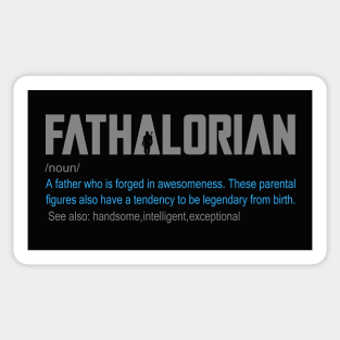 FATHALORIAN DEFINITION Sticker